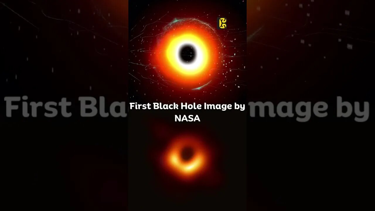 First Black Hole Image by NASA #blackhole #universe #blackholemystery #blackholefacts #shorts