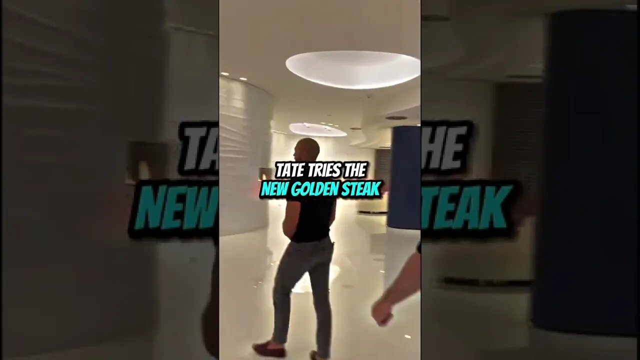 Tate tries the new Golden Steak