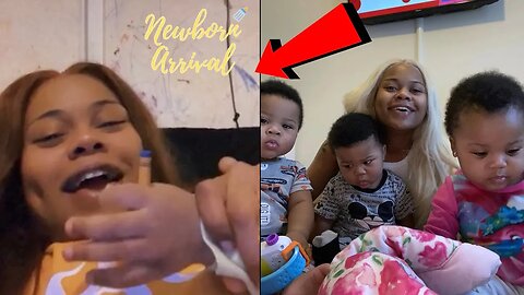 600Breezy & Queen Key Triplets Draw On Mommy's Walls With Crayons! 😱