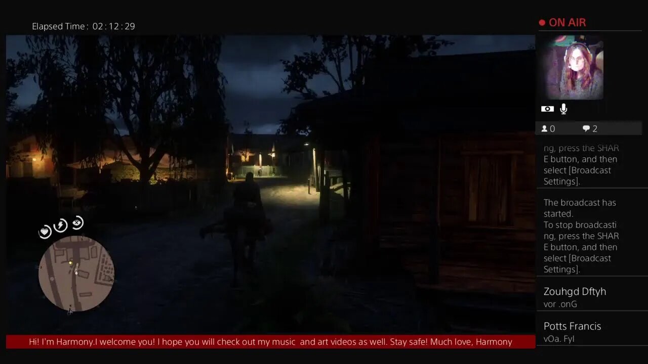 LarrysGirl1965's Live PS4 Broadcast Red Dead Redemption 2 Continued pt 10