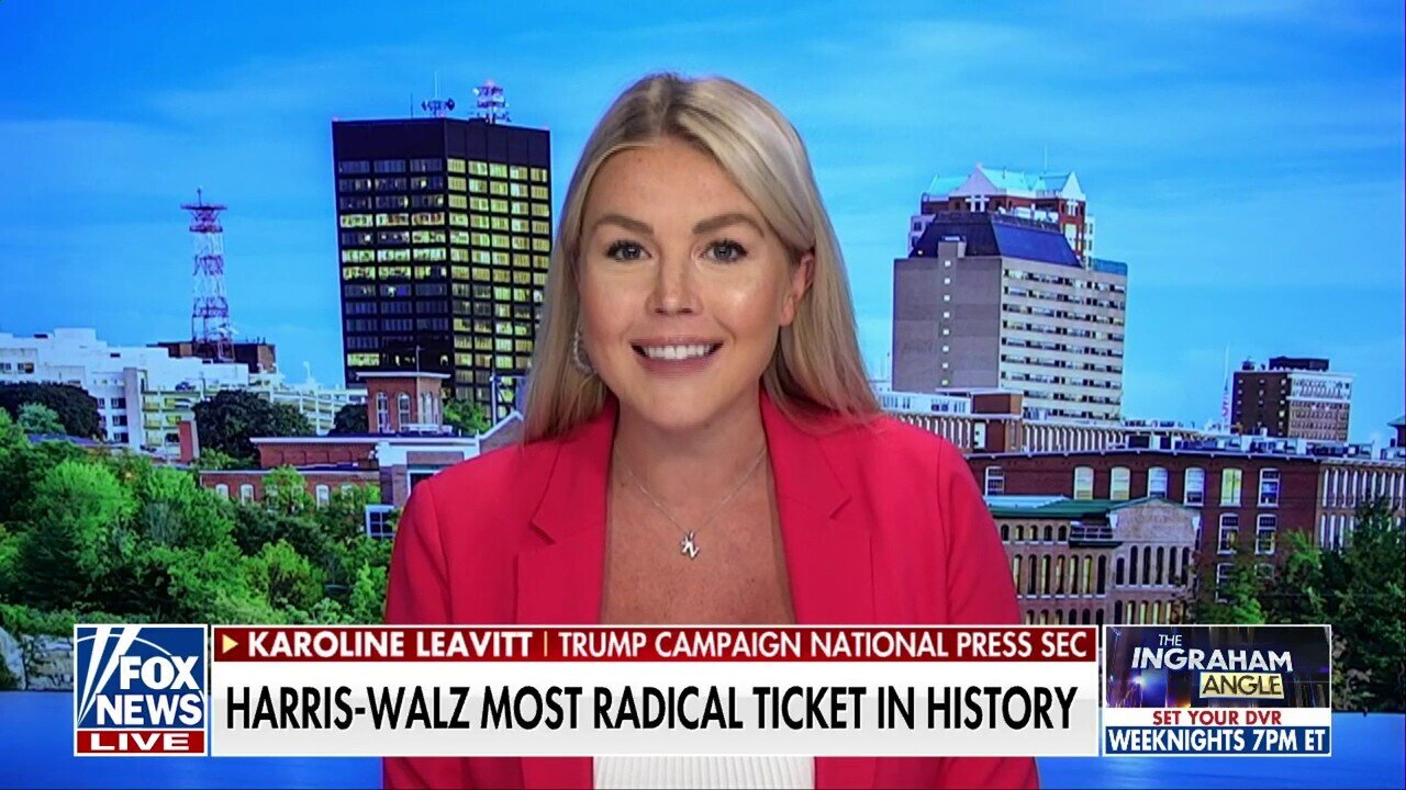 Karoline Leavitt: Kamala Harris Picked One Of The 'Most Far-Left Governors' In The Country