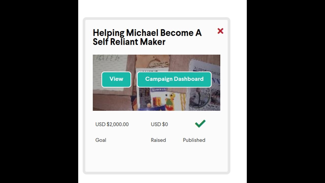 Help an aspiring creator become more self reliant