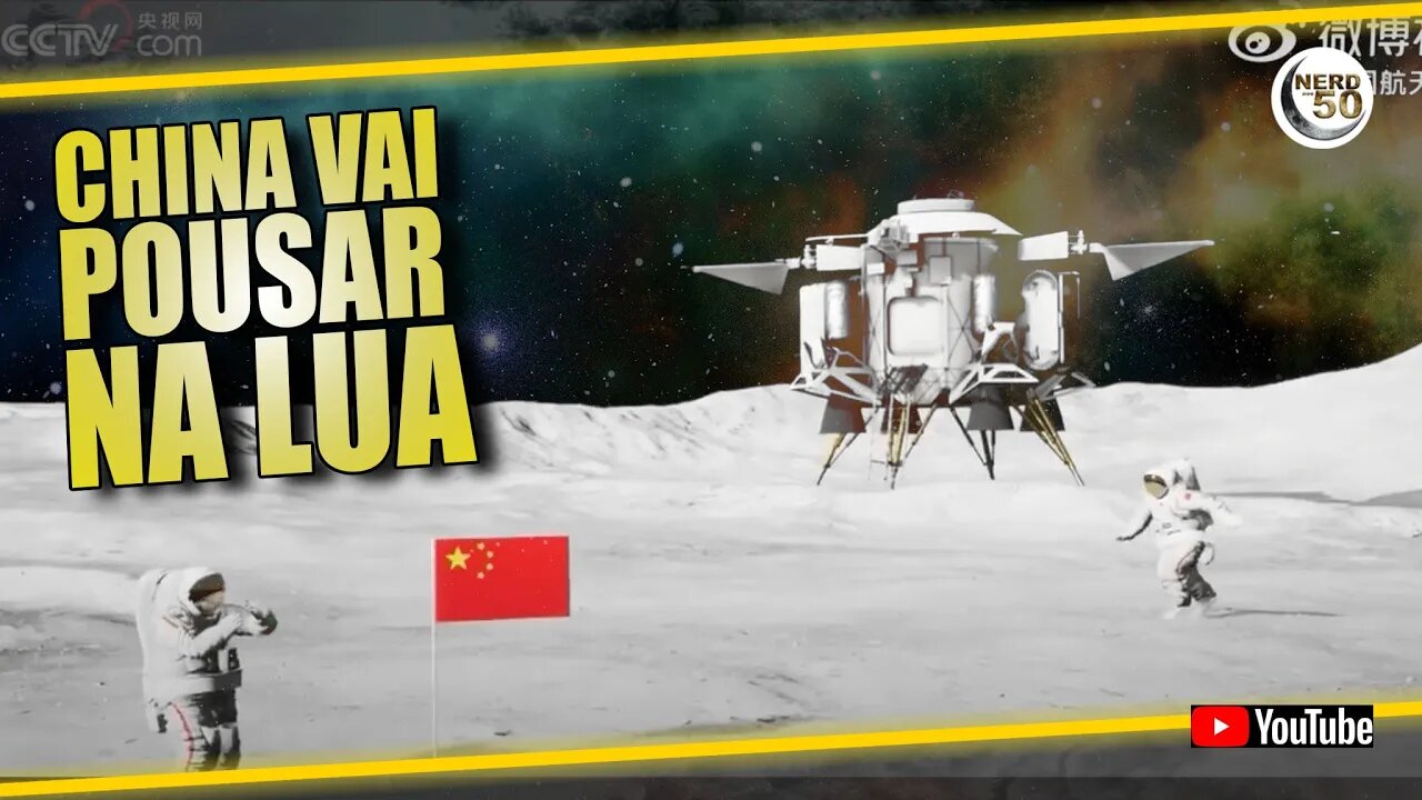 CHINA QUER colocar astronautas NA LUA ATÉ 2030 #chinaspace