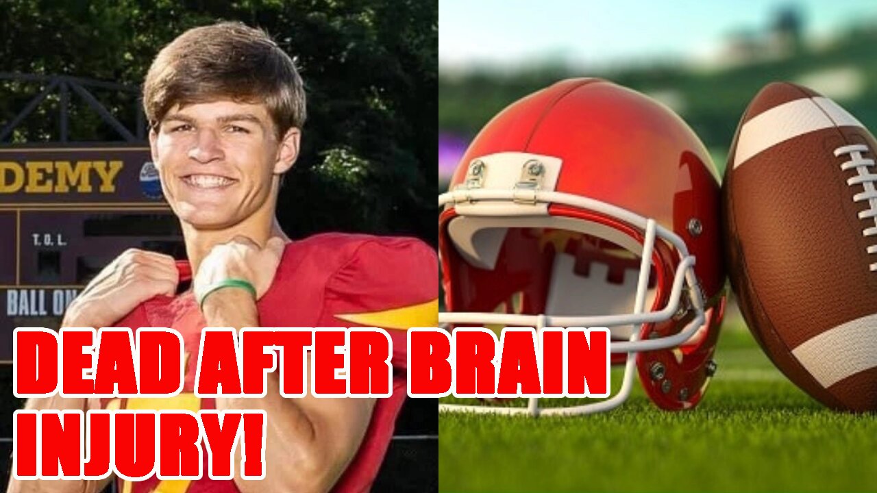 High School QB DEAD after suffering DEVASTATING BRAIN INJURY during football game!