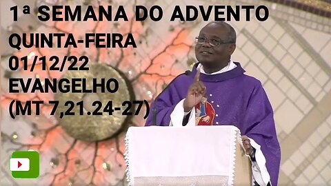 Homilia de Hoje | Padre José Augusto 01/12/22 Quinta-feira