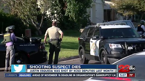 Man shot by deputies following manhunt in East Bakersfield dies