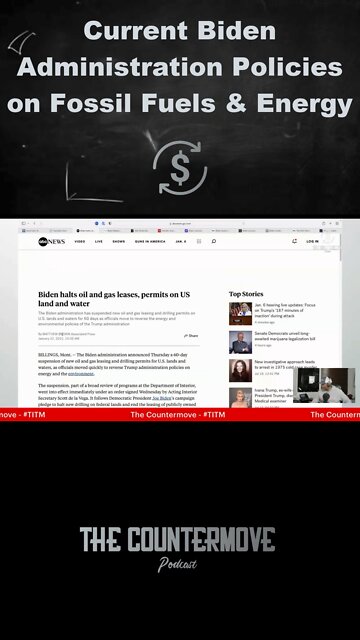 CURRENT BIDEN POLICIES ON OIL AND GAS ⛽️