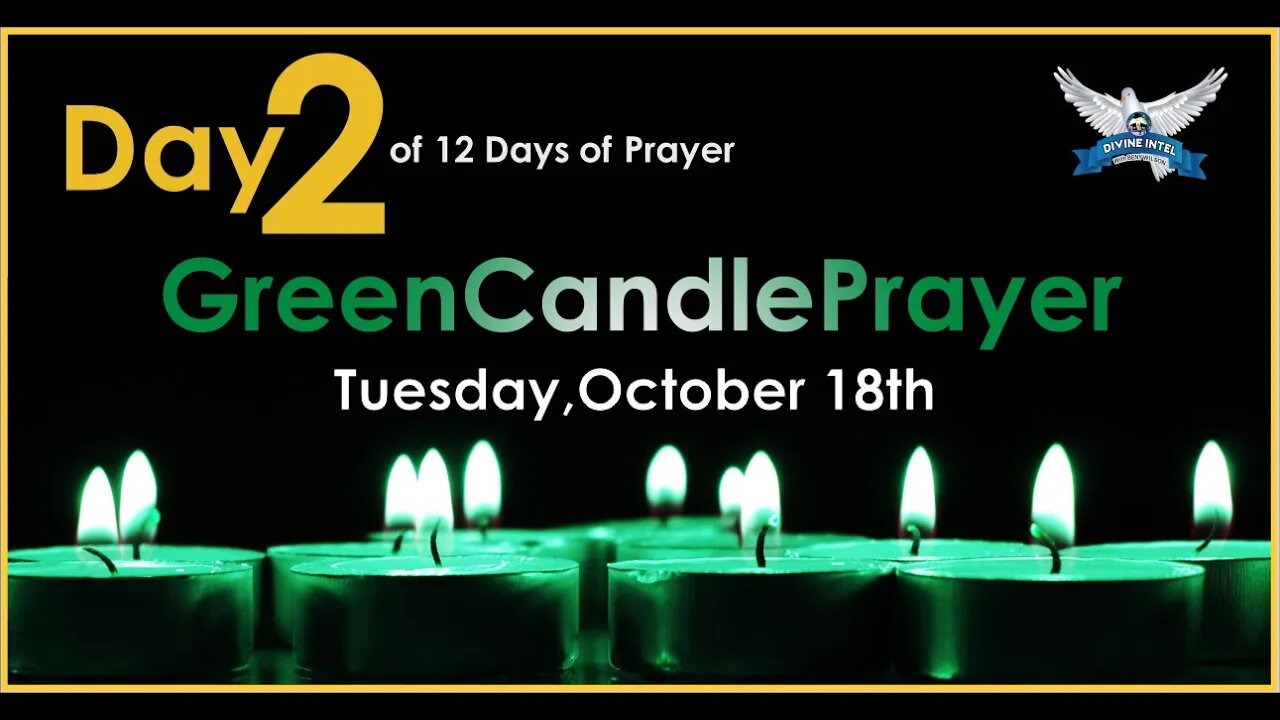 DAY 2 of 12 Days of Prayer Tuesday, October 18, 2022