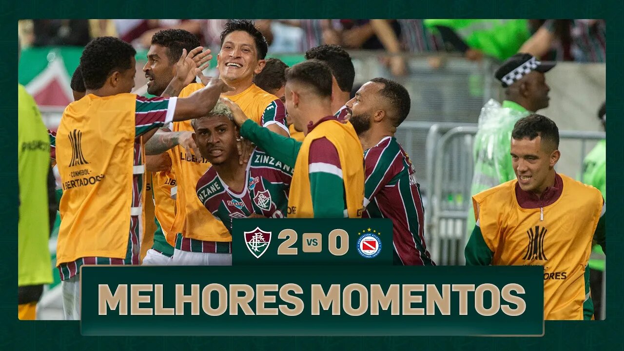 FLUMINENSE 2 X 0 ARGENTINOS JUNIORS | OITAVAS - VOLTA | LIBERTADORES 2023 | MELHORES MOMENTOS