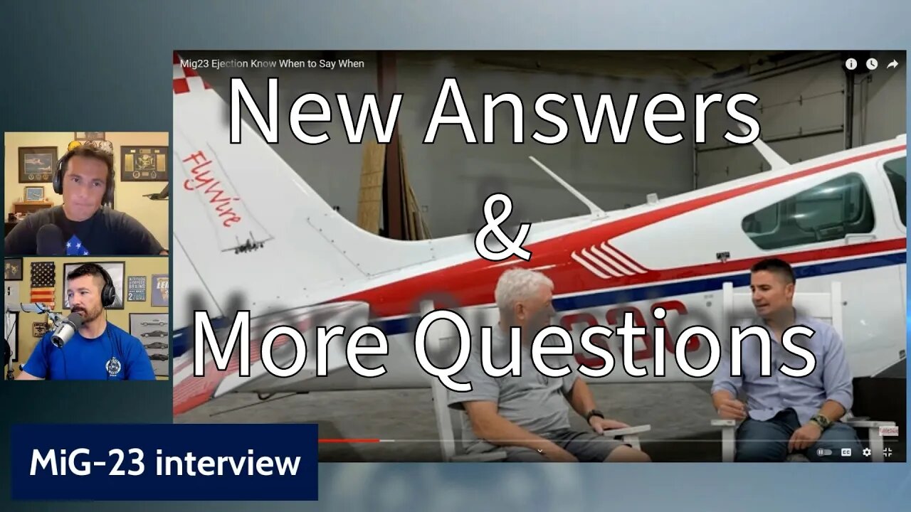 New Details Emerge on the MiG-23UB Mishap - Backseater/Observer Speaks!