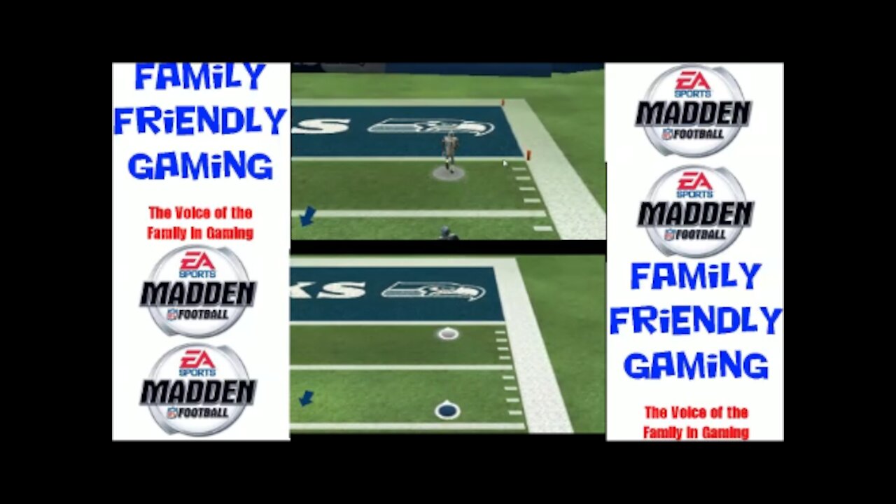 Madden NFL Football 3DS Seahawks vs Lions Episode 1