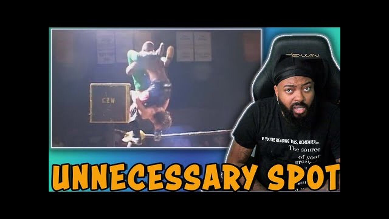 ROSS REACTS TO THE MOST RECKLESS MOVE IN WRESTLING HISTORY