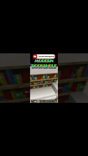 Modern Bookshelves | Minecraft