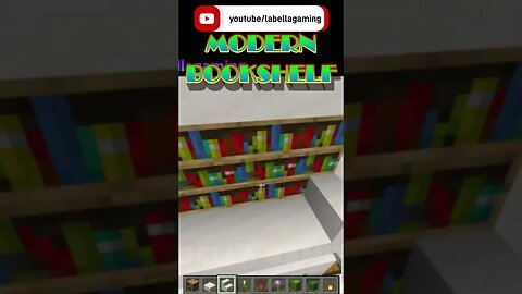 Modern Bookshelves | Minecraft