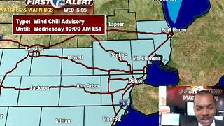 Wind chill advisory... again