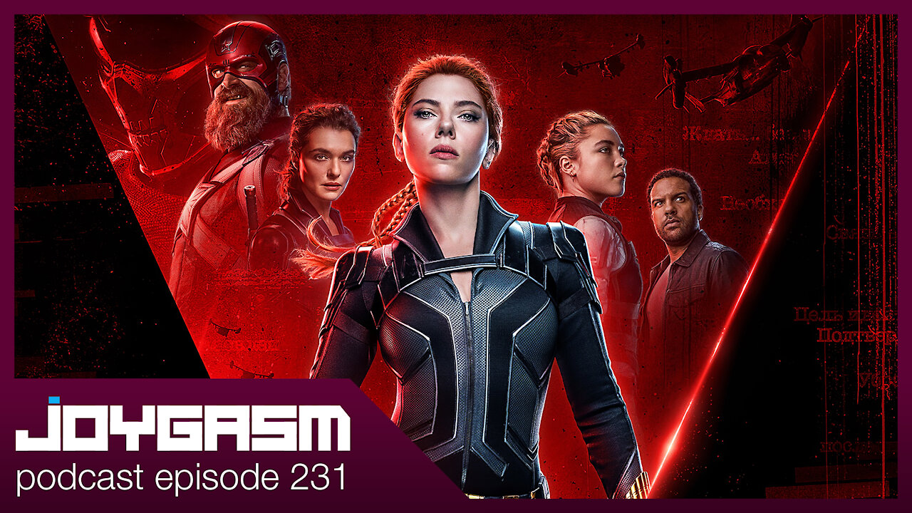 BLACK WIDOW MOVIE REVIEW | Scarlett Johansson Black Widow MCU Phase 4 Film - Joygasm Podcast Ep 231