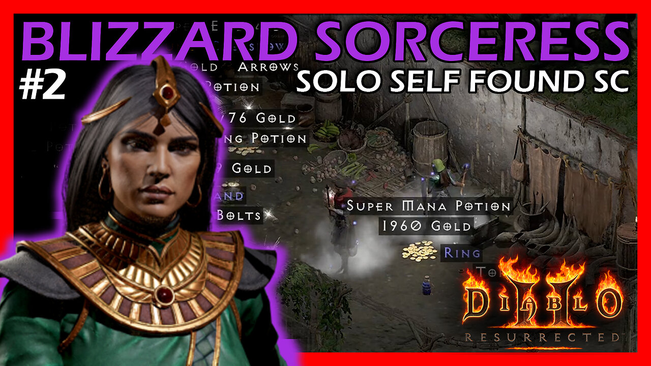 Lower Kurast until Jah | Diablo 2 Resurrection Offline SSF Part 2