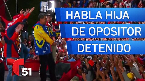 Hija de opositor venezolano denuncia que el régimen lo tiene secuestrado