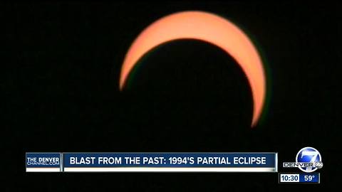 Throw Back Thursday: The partial eclipse of 1994