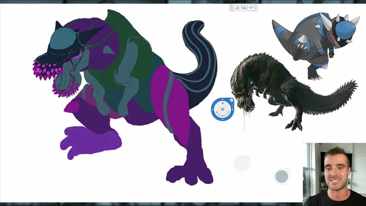 yt1s io What if POKEMON & MONSTER HUNTER Were Combined ! P2 Lore & Speedpaint 1080p
