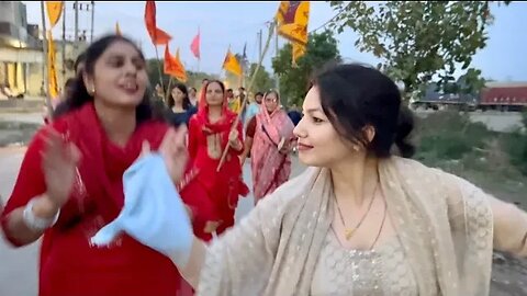 तेरे रूप ने तो हाय ॥ मेरा मन मोह लिया ॥ Shri Shyam Baba 🌹॥ Nishan Yatra #khatushyam #bhajan #dance