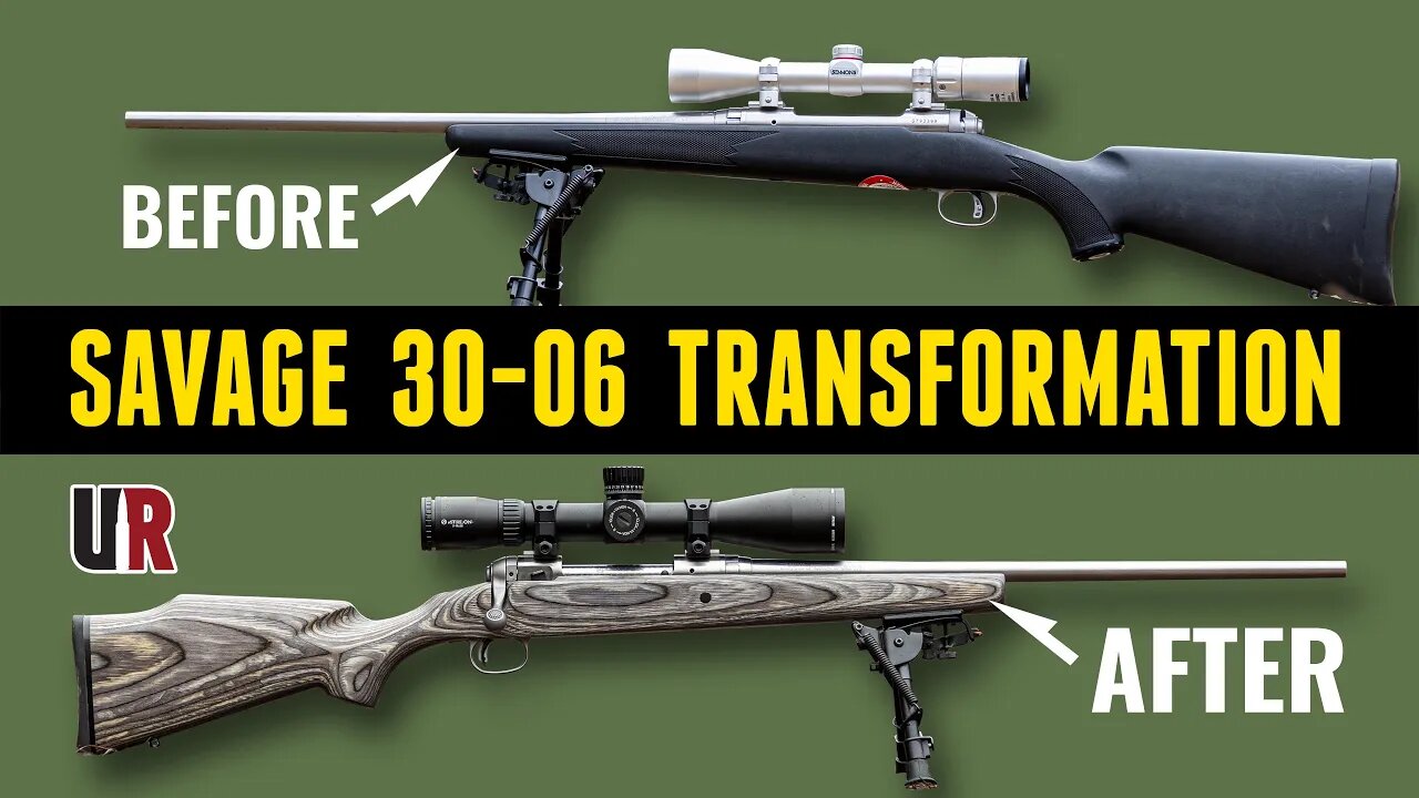 Boyd's Heritage Stock + Athlon Ares Scope Upgrade (BUDGET Savage 30-06 rifle)