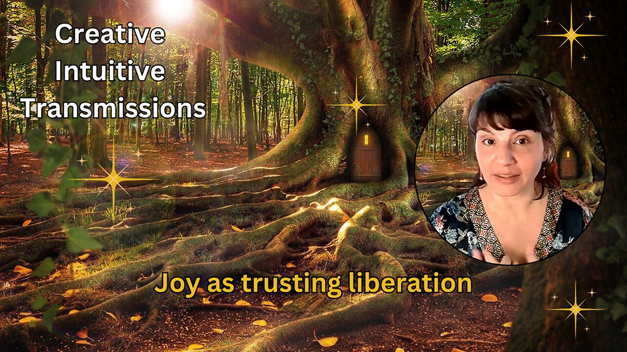 Joy as trusting liberation | Creative Intuitive Transmission | High vibration art