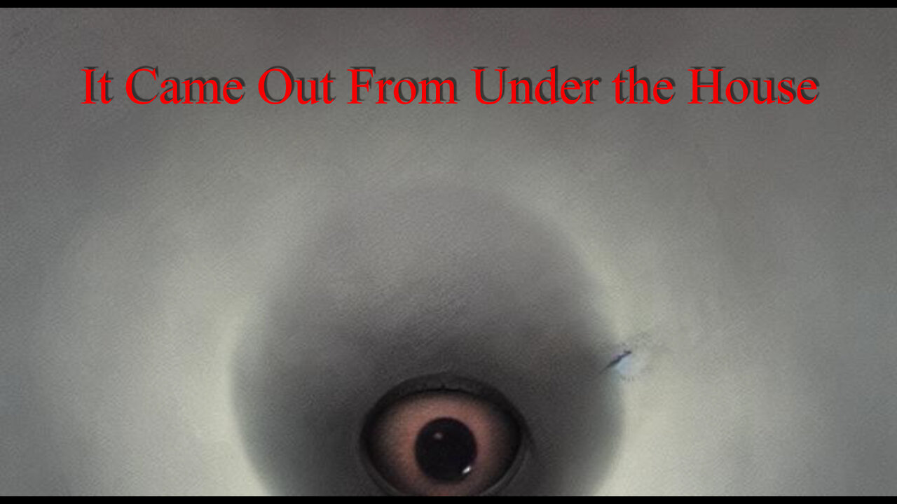 It Came Out from Under the House | Retro Sci-Fi Horror Short Story