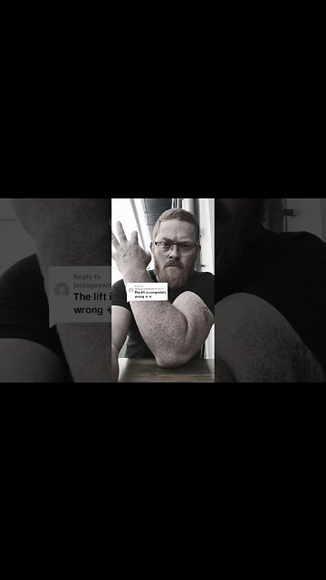 The lift is completely wrong 💀💀