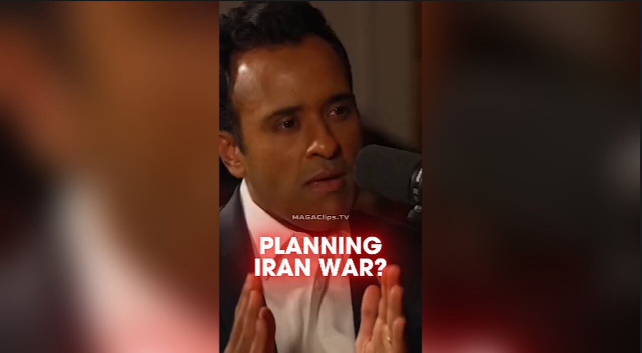 Tucker Carlson & Vivek: Deep State Planning Iran War To Stop Trump's Agenda