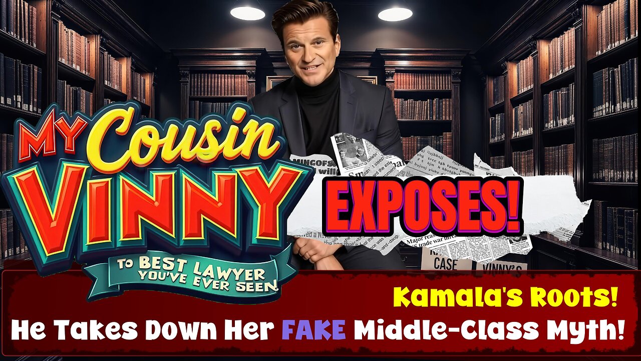 My Cousin Vinny Exposes Kamala's Roots! He Takes Down Her FAKE Middle-Class Myth! She's A LIAR!