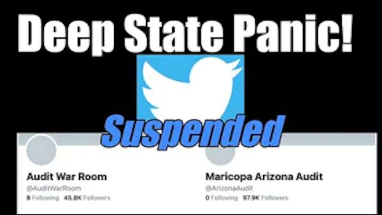 Deep State Panic! Audit Twitter Accounts Suspended. B2T Show Jul 28, 2020 (IS)