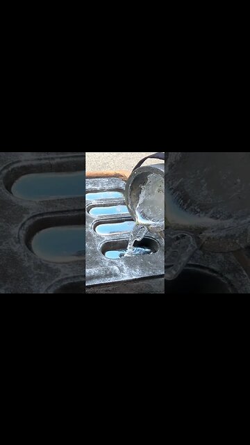 I Made Solid Aluminum Twinkies - Metal Casting