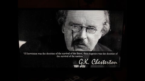 Chesterton condemned eugenics