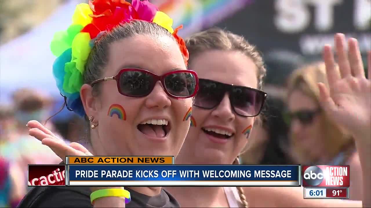 Pride parade set to kick off in St. Pete