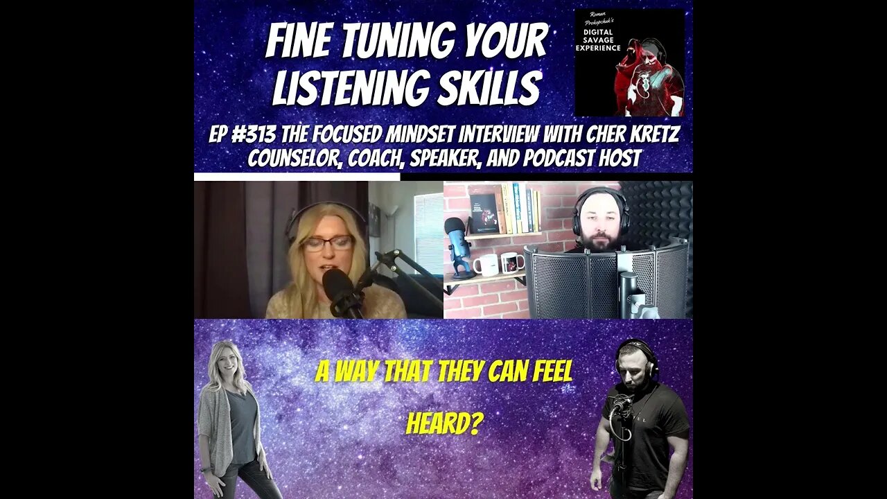 Fine Tuning Your Listening Skills - Clip From Ep 313 The Focused Mindset Interview With Cher Kretz