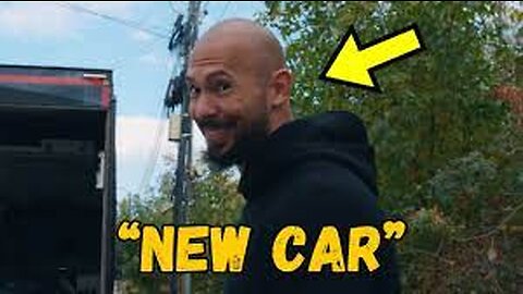 Andrew Tate Buys INSANE Batmobile (New)