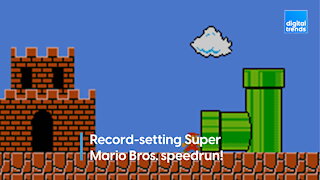 There's A New Record Speedrun for Super Mario Bros.