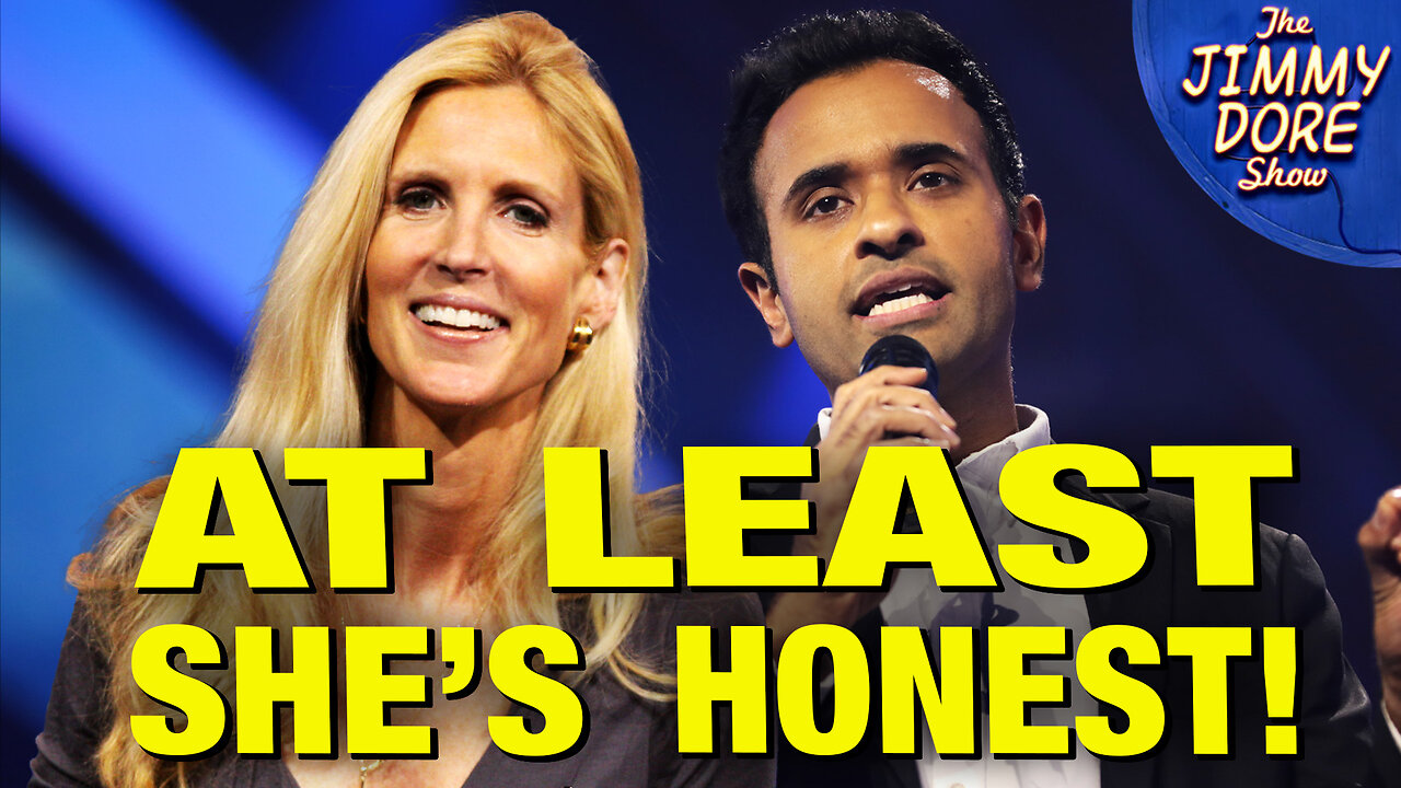 “I Won’t Vote For You Because You’re Indian!” – Ann Coulter To Vivek (Live From The Zephyr Theater!)