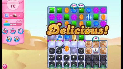 Candy Crush Level 4322 Talkthrough, 16 Moves 0 Boosters