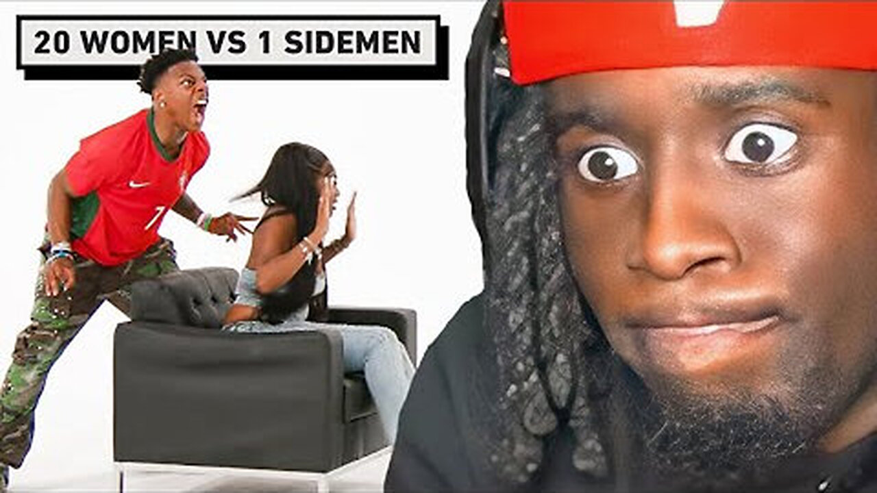 20 WOMEN VS 1 SIDEMEN KAI CENAT EDITION BEST MOMENTS