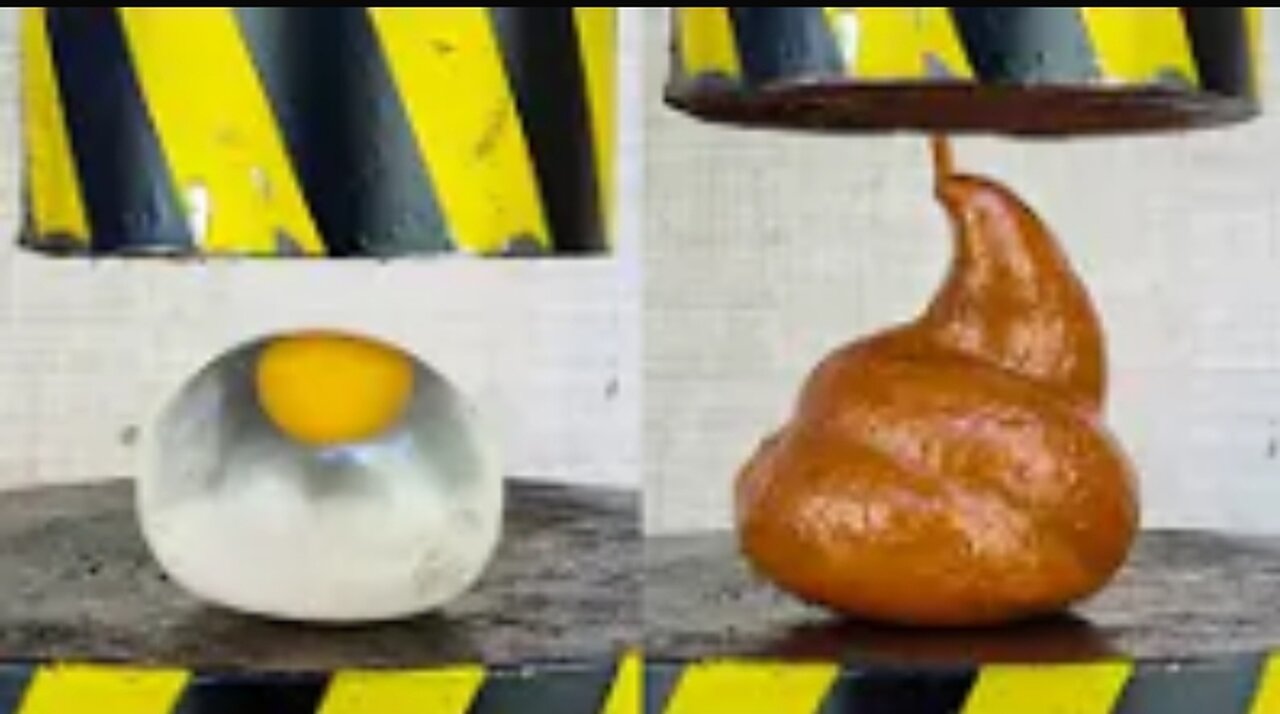 Hydraulic press with 15 items