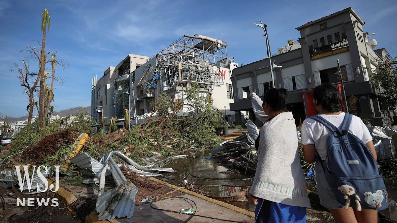 Hurricane Otis Brings Destruction, Flooding to Acapulco, Mexico | WSJ News