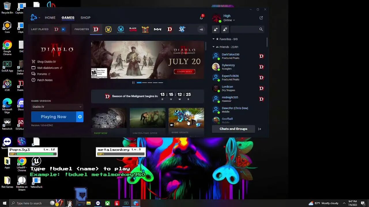 Battlebit Remastered for a bit! 420 friendly come hang out !build