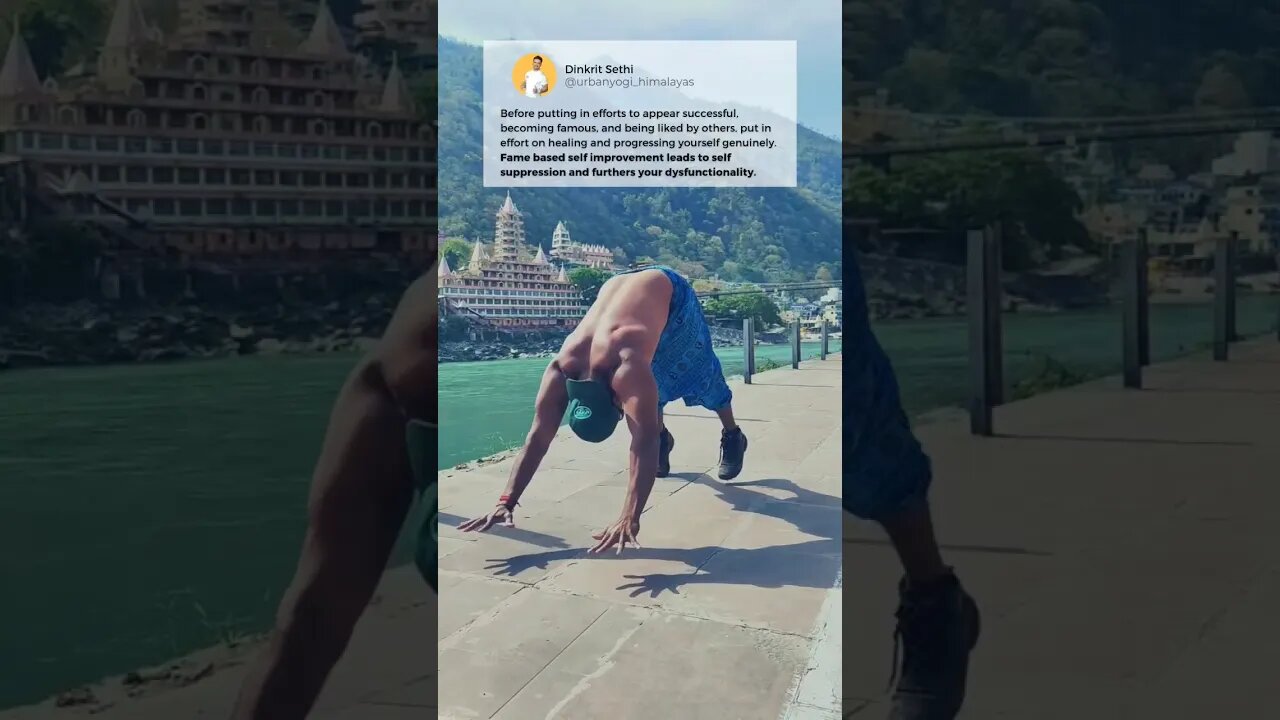 #selfimprovement #goodmorning #rishikesh #shortsindia #trendingshorts #desiworkout