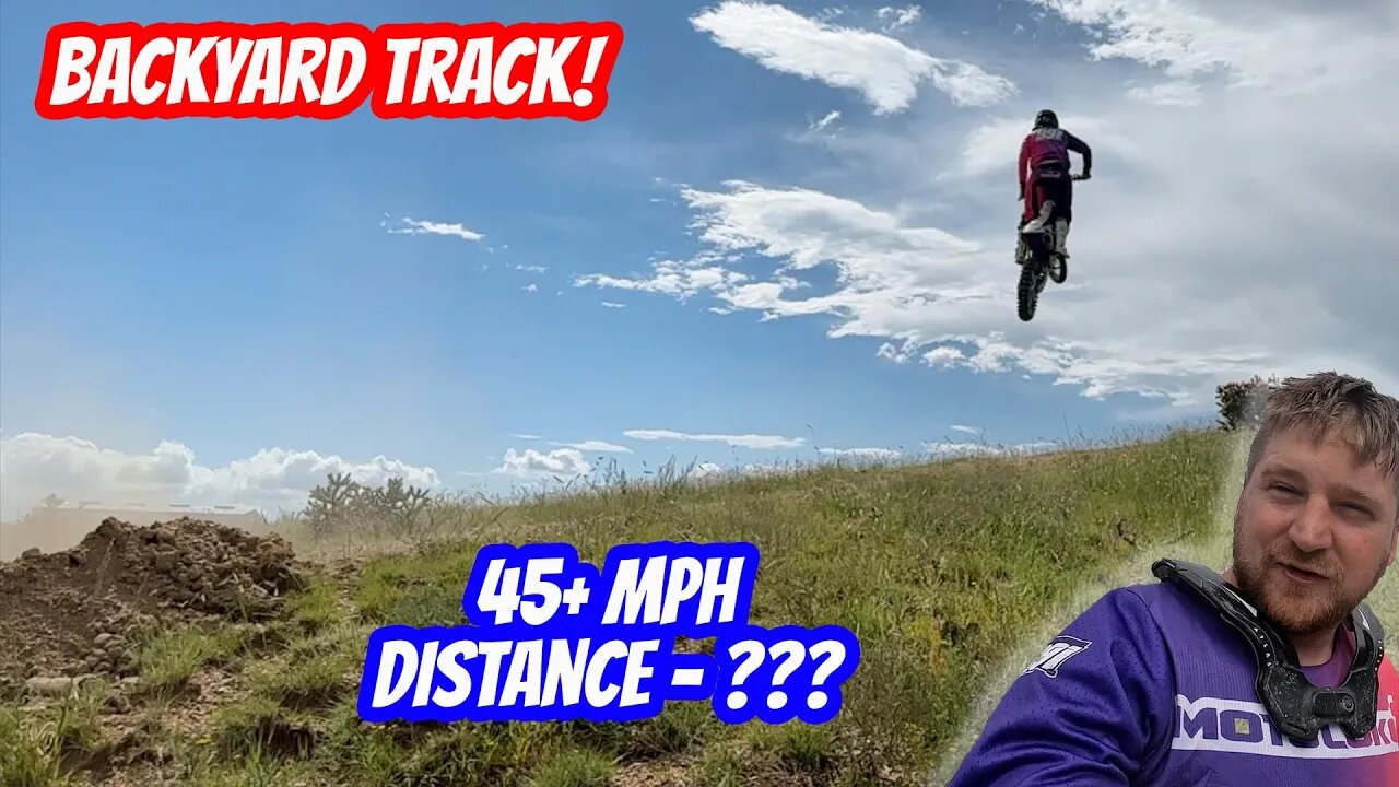 Clicking 4th at Bryan's Backyard Track