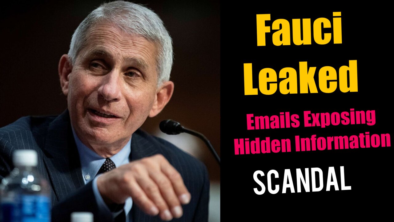 Fauci Email Leak Censored