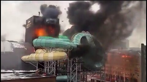 Swedish Amusement Park intense fire 🔥