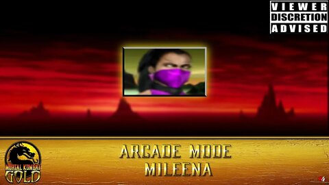 Mortal Kombat Gold: Arcade Mode - Mileena