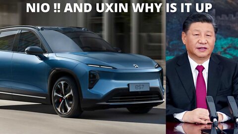 NIO !! AND UXIN !! CHINA UNDERSTANDS THEIR IMPORTANCE !!